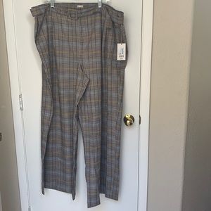 NWT Plus Size Belted Women’s Slacks